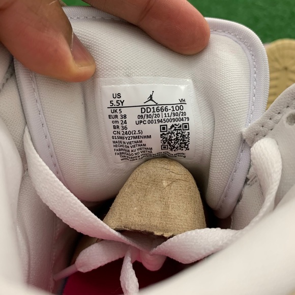 🍦*NEW* Air Jordan 1 Mid “Paint Drip” (GS) - Picture 8 of 10